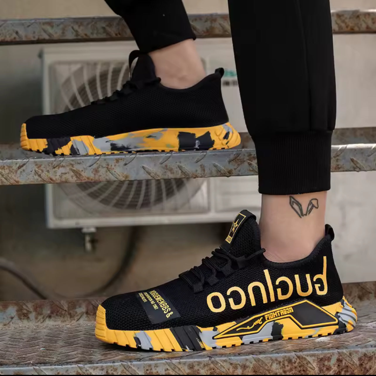 Chaussures de Sécurité Homme – Style Camouflage & Protection Renforcée