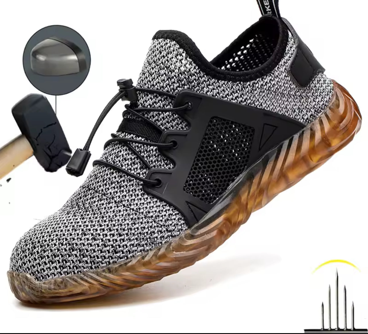 Chaussures de Sécurité Homme Flymesh – Ultra Respirantes & Renforcées Kevlar