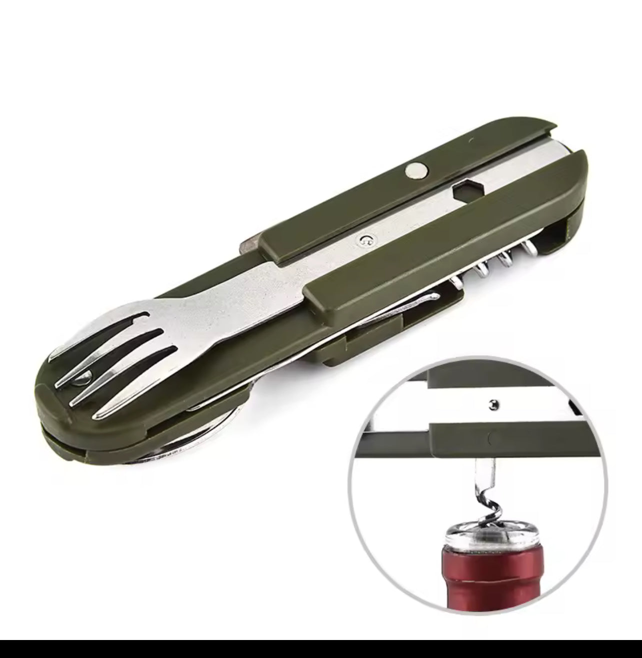 Kit Couteau Pliant 7 en 1 – Compact, Robuste et Multifonction