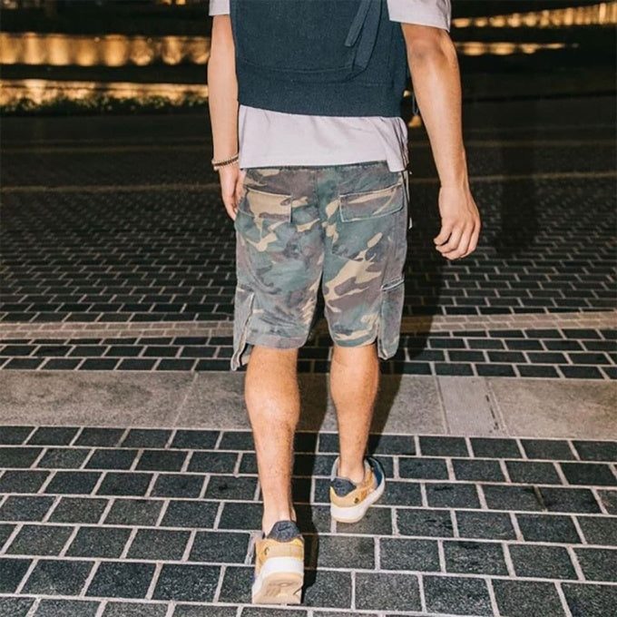 Short militaire vintage - Top Militaire