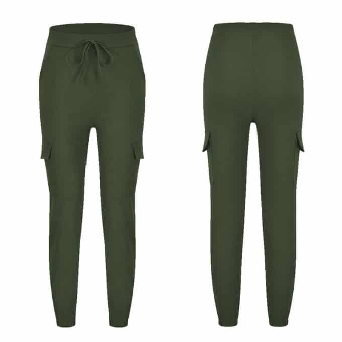 Jogging militaire décontracté pour femme - Top Militaire