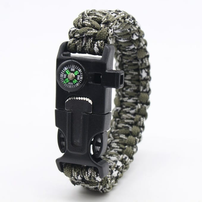 Bracelet de survie 12 fonctions - Top Militaire