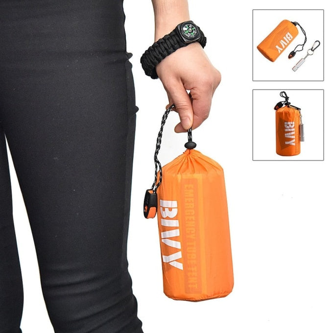 Tente de survie orange - Top Militaire