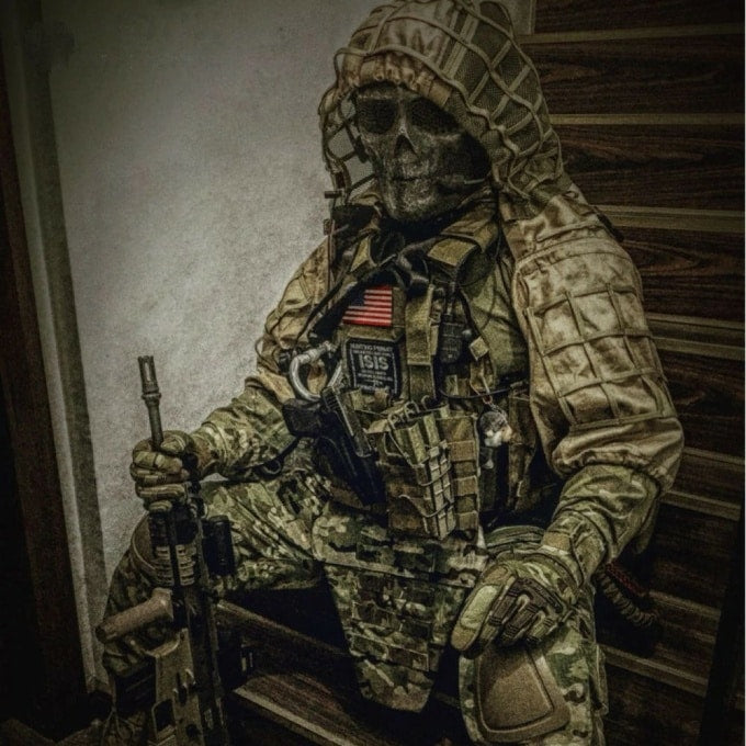 Veste de sniper base de ghillie - Top Militaire