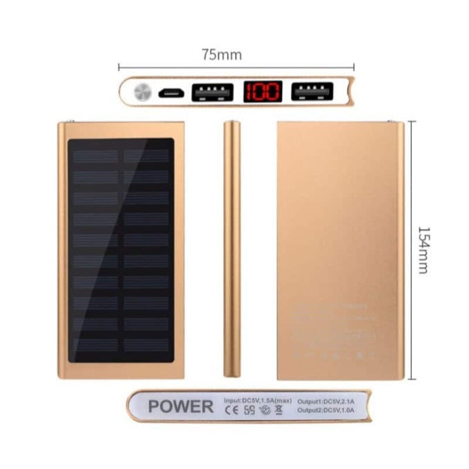 Chargeur portable solaire - Top Militaire