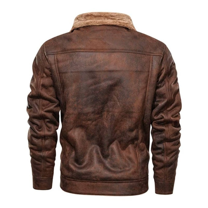 Blouson aviateur homme en cuir - Top Militaire