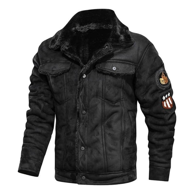 Blouson aviateur homme en cuir - Top Militaire