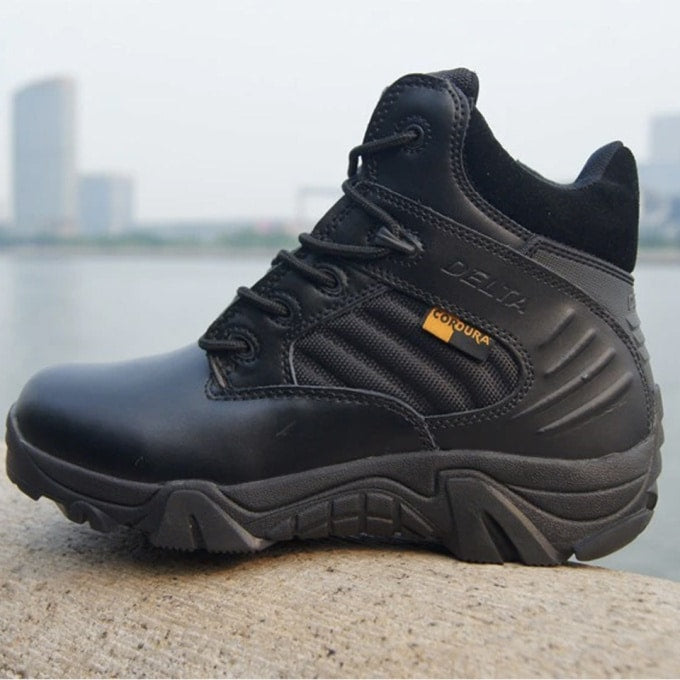 Basket rangers militaire en cuir - Top Militaire