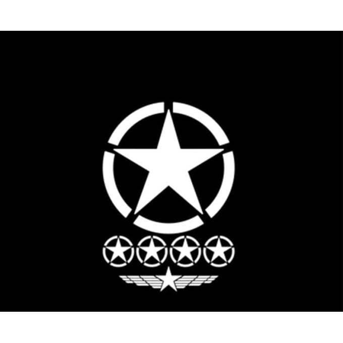Sticker militaire graphique en étoile de l’armée - Top Militaire