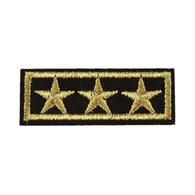 Écusson thermocollant de général - Top Militaire