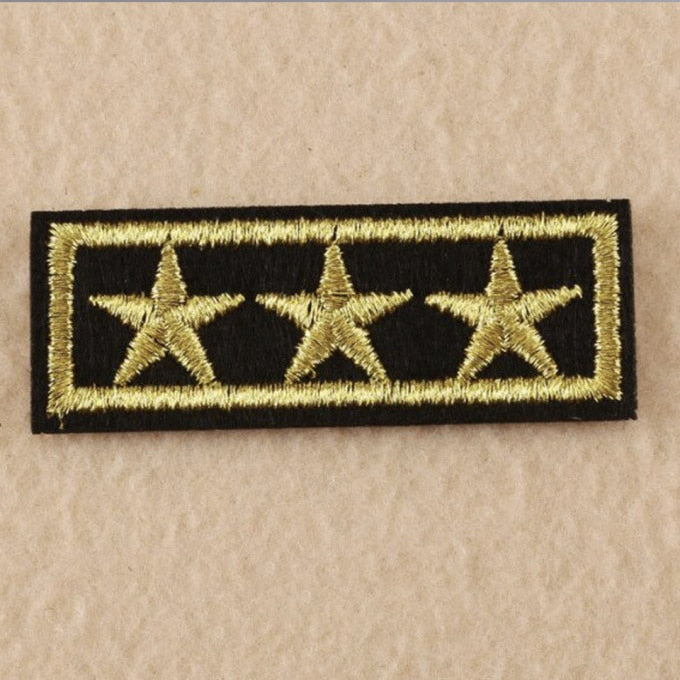 Écusson thermocollant de général - Top Militaire