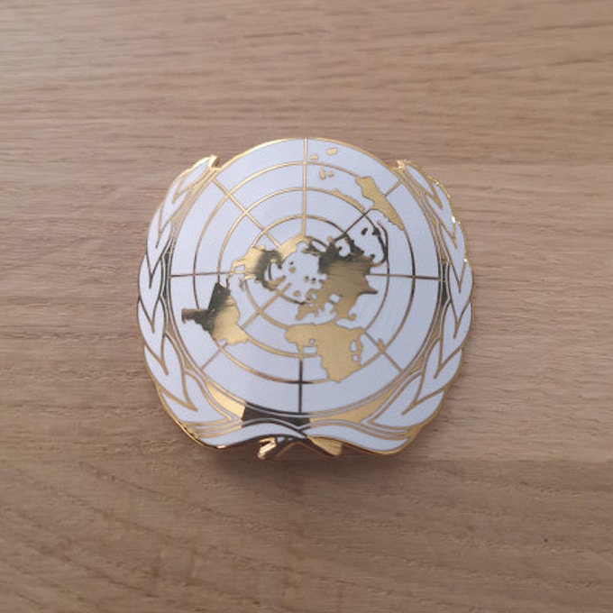 Insigne des forces du maintien de la paix ONU - Top Militaire