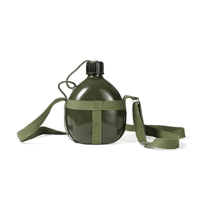 Gourde ronde style militaire - Top Militaire