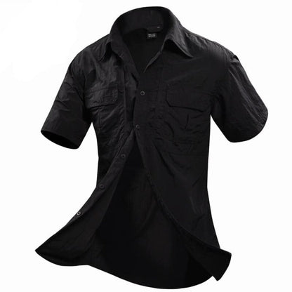 Chemise tactique multi-poches à manches courtes - Top Militaire