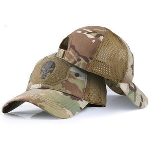 Casquette militaire respirante motif camouflage - Top Militaire