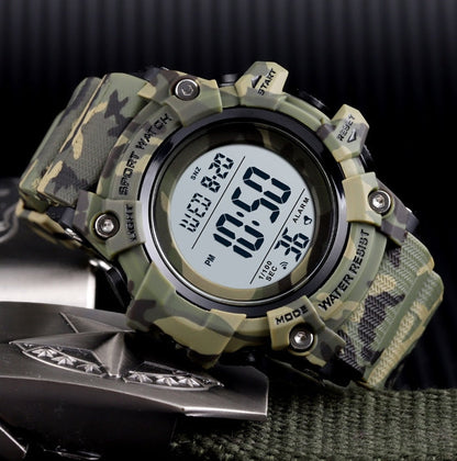 Montre de sport numérique style militaire - Top Militaire