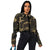 Blouson militaire design pour femme