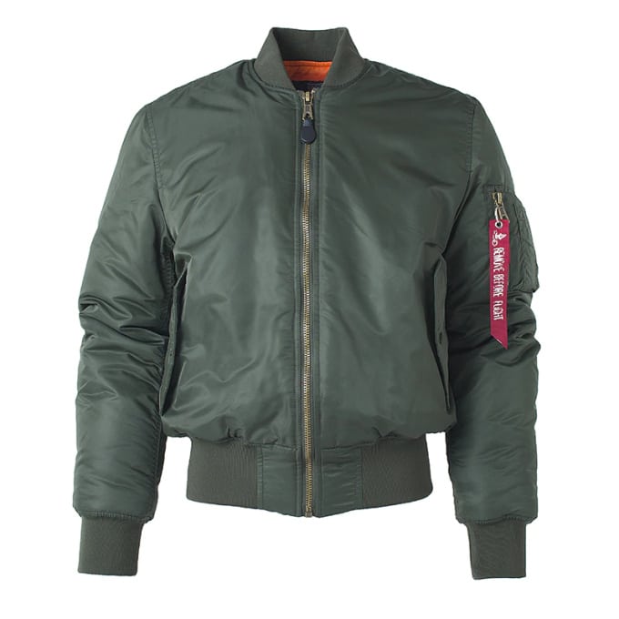 Manteau unisexe style bomber militaire