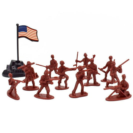 Soldats militaires en plastique 100 pièces - Top Militaire