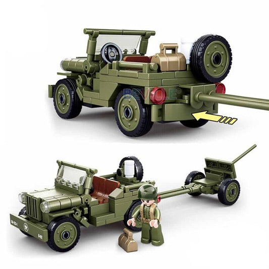 Blocs de construction véhicule militaire 143 pièces - Top Militaire