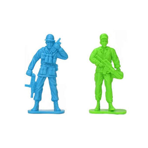 Figurine militaire en plastique