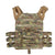 Gilet tactique airsoft ajustable en Nylon - Top Militaire