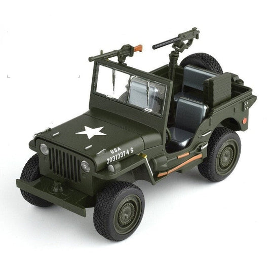 Véhicule militaire tout-terrain avec mitrailleuse - Top Militaire