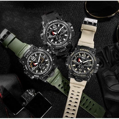Montre calendrier militaire à aiguilles et chronomètre - Top Militaire