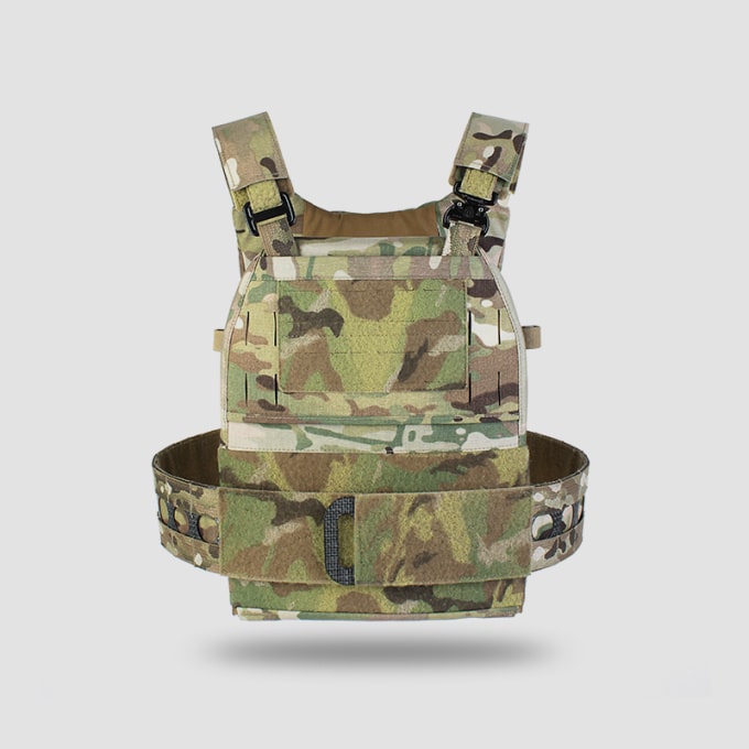 Gilet tactique airsoft ceinture aimantée - Top Militaire