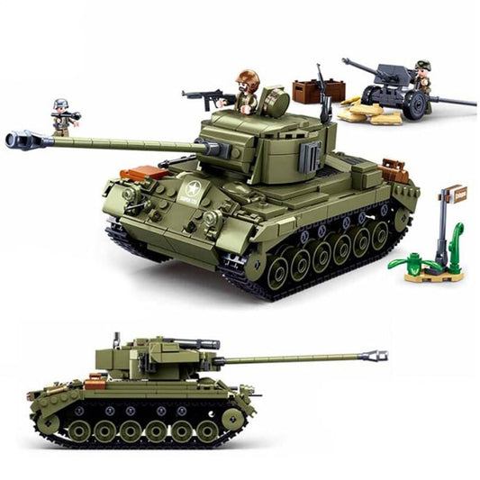 Jouet blocs de construction char militaire – 742 pièces - Top Militaire