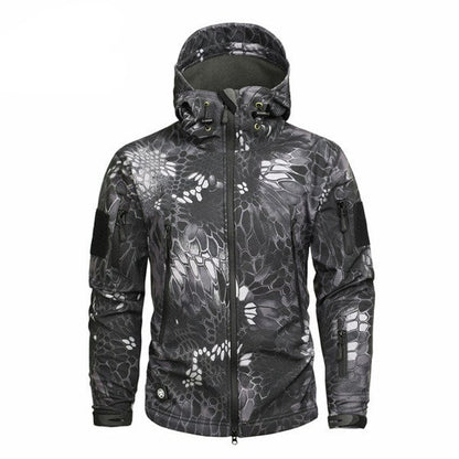 Manteau militaire homme à capuche tactique - Top Militaire
