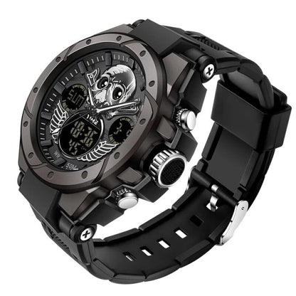Montre militaire digitale design crâne - Top Militaire
