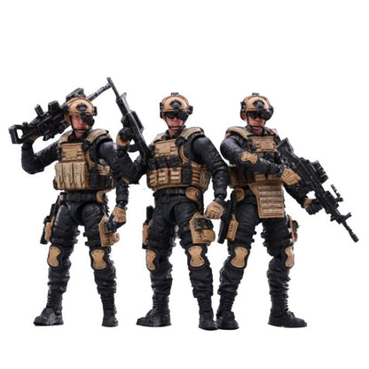 Figurines de soldats militaire en action 3 pièces - Top Militaire
