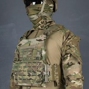 Gilet de combat pour Airsoft vert - Top Militaire