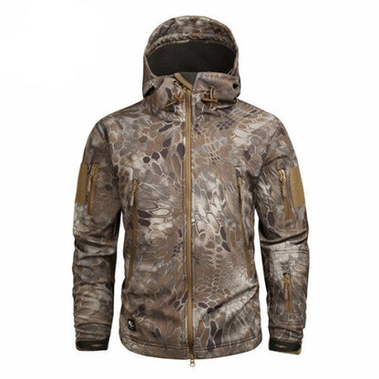 Manteau militaire homme à capuche tactique - Top Militaire