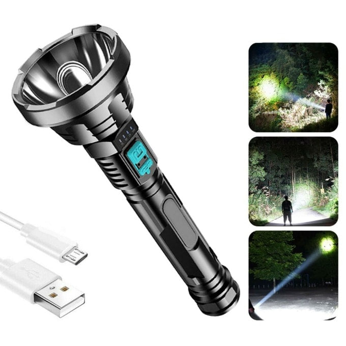 Lampe de poche portable puissante ultra lumineuse - Top Militaire