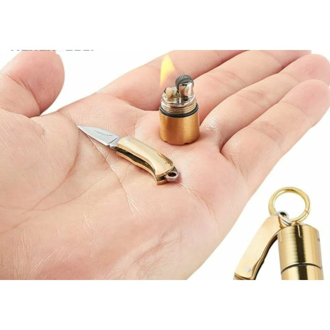 Briquet de survie couteau - Top Militaire
