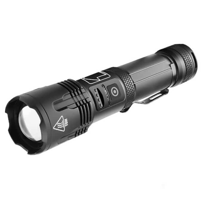 Lampe de poche à lumière Led rechargeable - Top Militaire