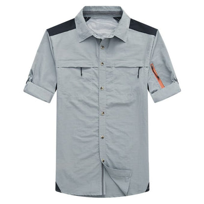 Chemise militaire respirante à manches longues pour homme - Top Militaire