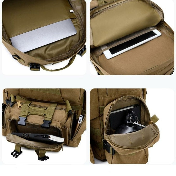 Sac à dos militaire 50L 4 en 1 - Top Militaire