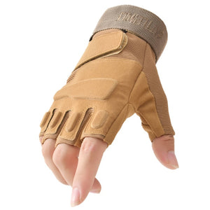 Gants tactiques militaire de protection demi-doigts - Top Militaire