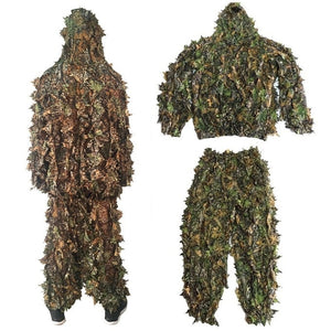 Tenue de camouflage ghillie pour adultes et enfants