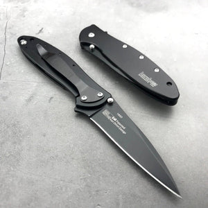 Couteau pliant de survie Kershaw 1660 noir - Top Militaire