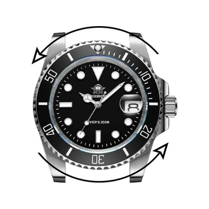 Montre de plongée en acier inoxydable - Top Militaire