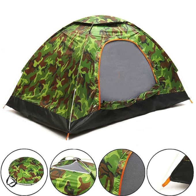 Tente militaire instantanée camouflage - Top Militaire