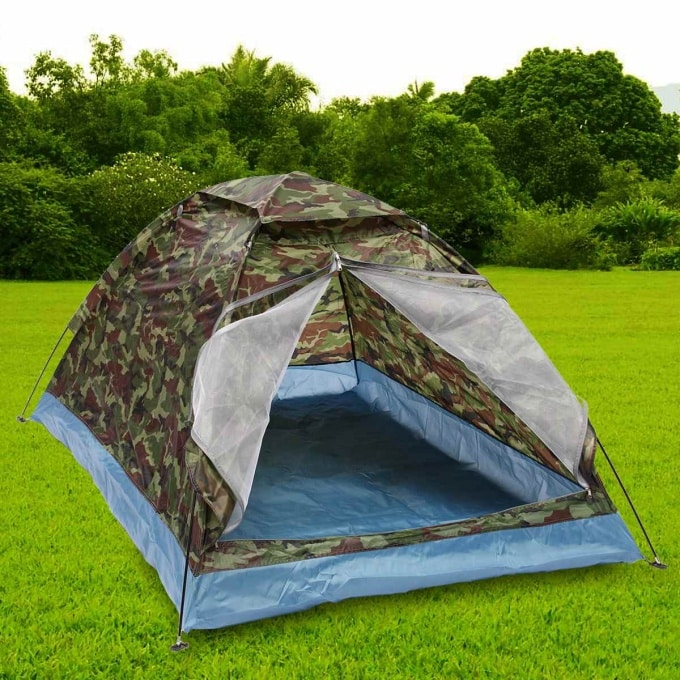 Tente militaire instantanée camouflage - Top Militaire