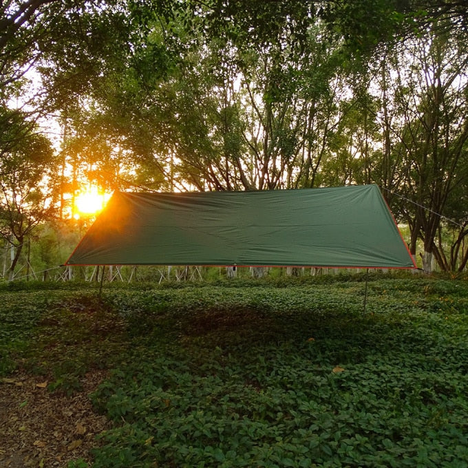 Bâche militaire d’ombrage verte grand format - Top Militaire