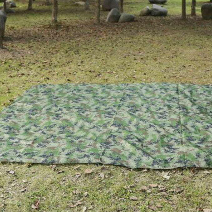 Bâche militaire d’ombrage camouflage seule