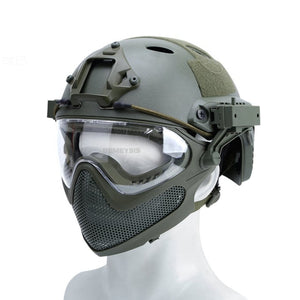 Casque militaire protection complète - Top Militaire