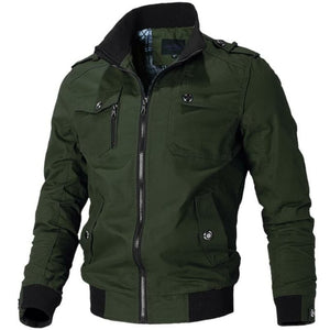 Blouson militaire grande taille pour homme